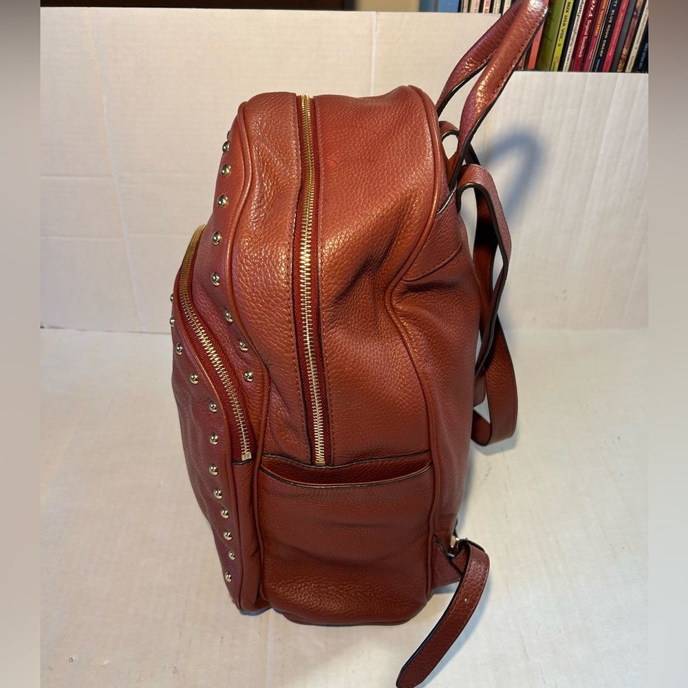 Michael Kors Abbey Studded Leather Backpack - Picture 4 of 15